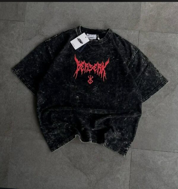 Premium Acid Wash Drop Shoulder T-Shirt